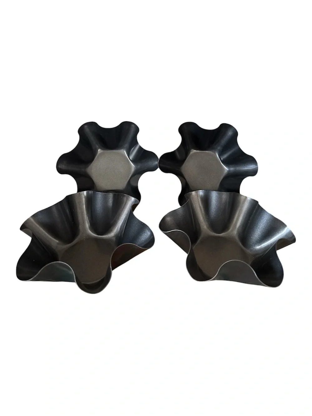 Taco Salad Bowl Non Stick Molds Set of 4